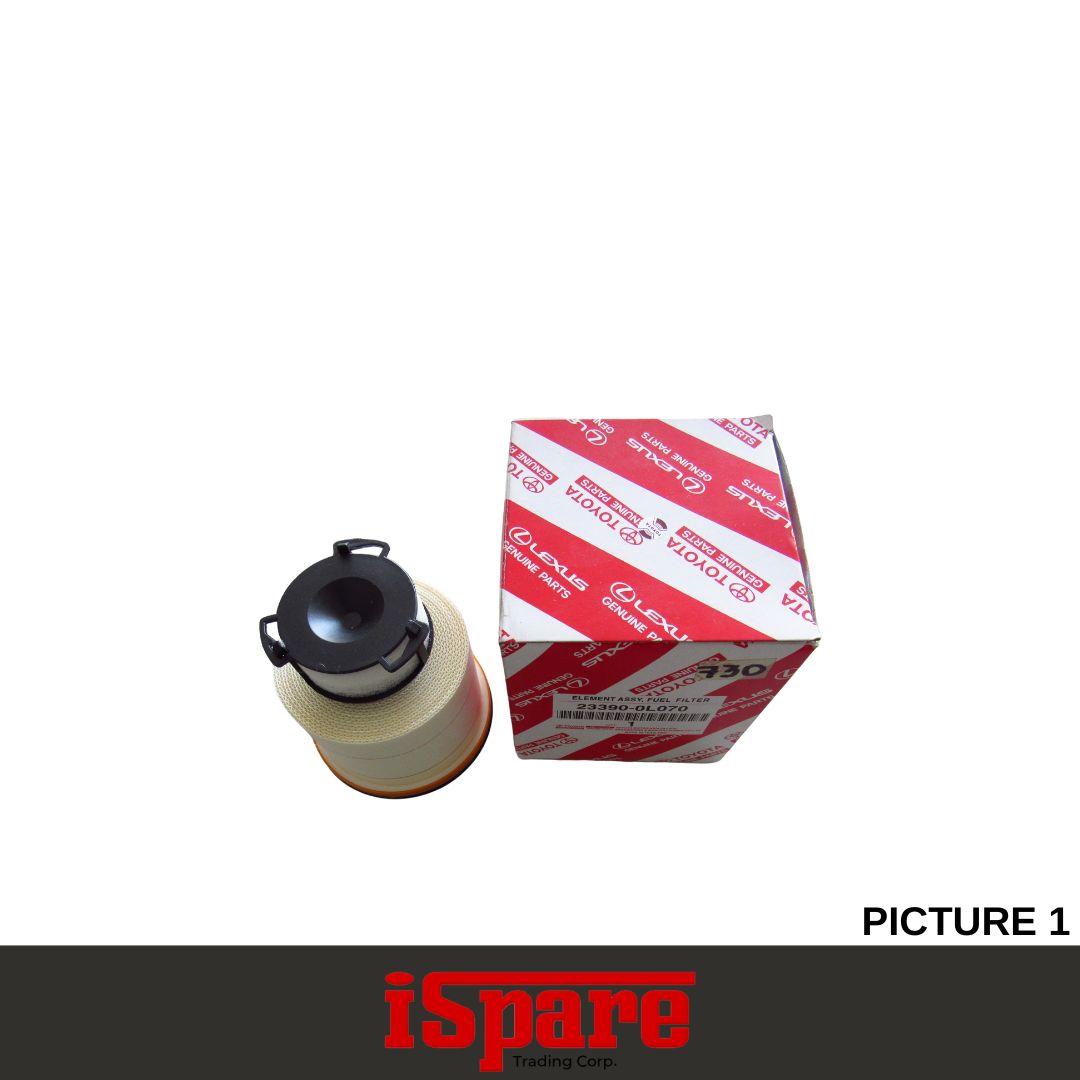 TOYOTA,FORTUNER DSL 2015-UP 23390-0L070 ELEMENT ASSY,FUEL FILTER