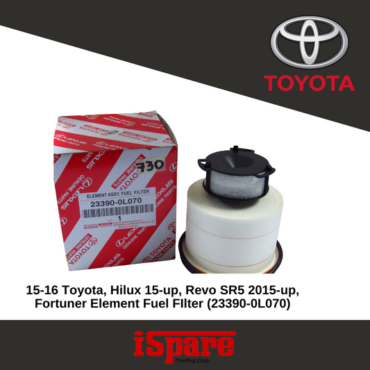 Fuel Filter (23390-0L070)TOYOTA Fortuner 15-16
