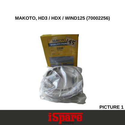 MAKOTO, KAWASAKI HD3 HDX WIND125 BRAKE SHOE