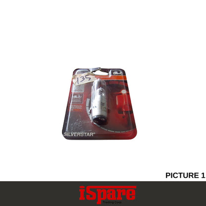 MC BULB-OSRAM-OSR17 (62327SVS-01B) BA20D SILVERSTAR HALOGEN BULB-12V 35/35W (B35)
