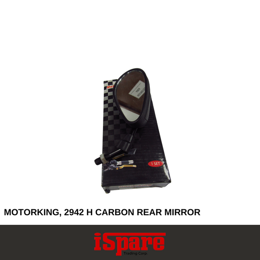 MOTORKING, 2942 H CARBON REAR MIRROR