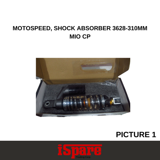 MOTOSPEED, SHOCK ABSORBER 3628-310MM MIO CP