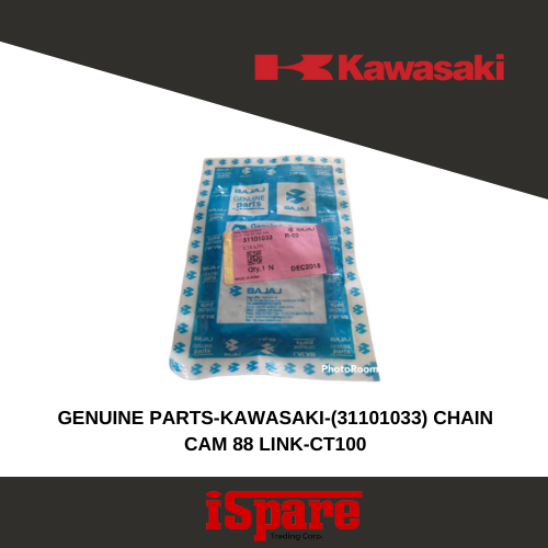 GENUINE PARTS-KAWASAKI-(31101033) CHAIN CAM 88 LINK-CT100