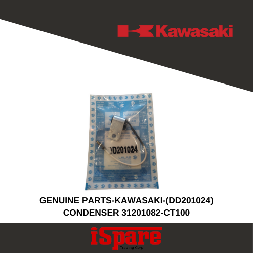 GENUINE PARTS-KAWASAKI-(DD201024) CONDENSER 31201082-CT100