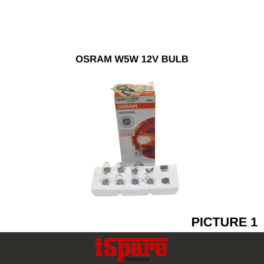 MC BULB-OSRAM-OSR40 (2825) W5W METER BULB-12V (T-10)