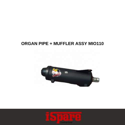 ORGAN PIPE + MUFFLER ASSY MIO110