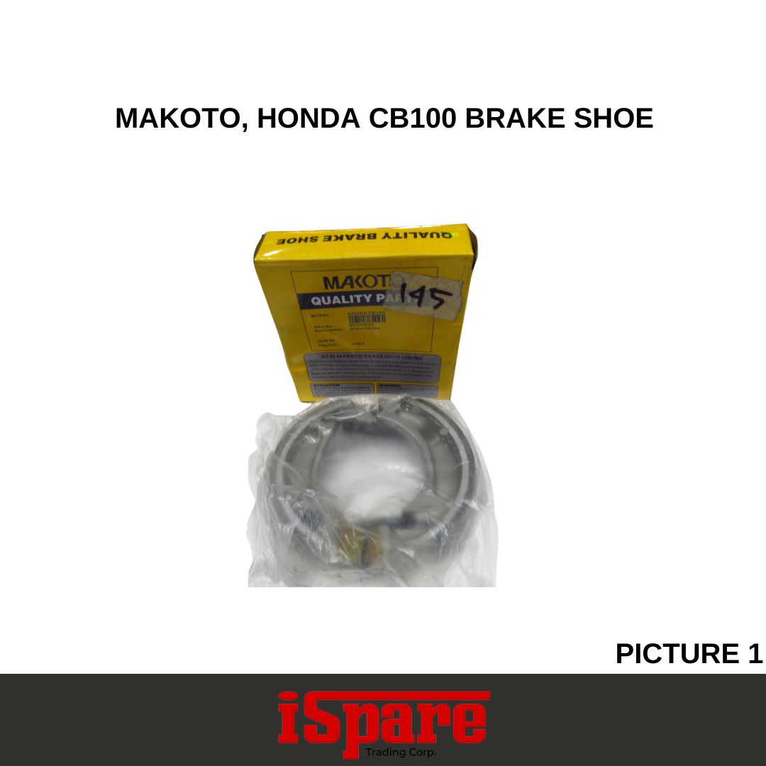 MAKOTO, HONDA CB100 RR BRAKE SHOE