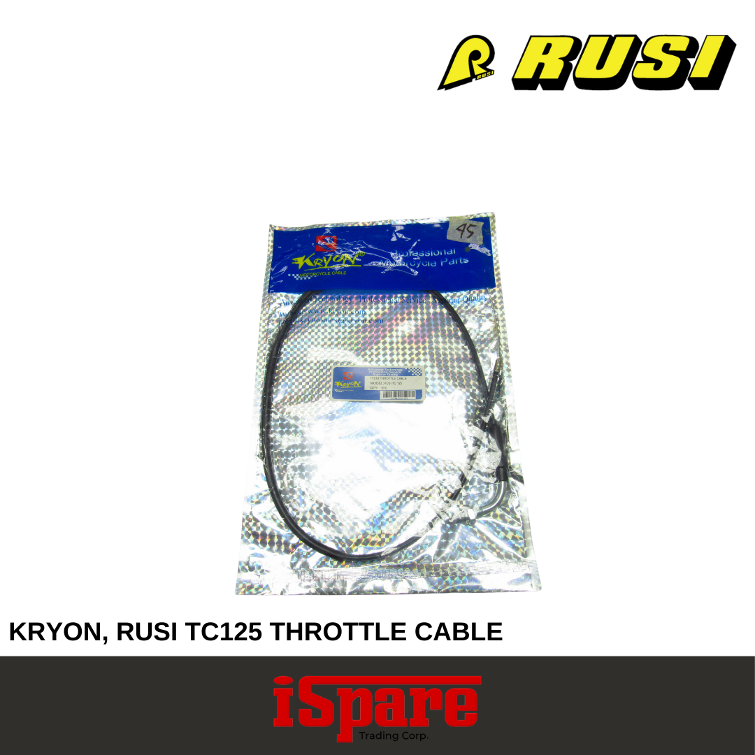 KRYON, RUSI TC 125 THROTTLE CABLE