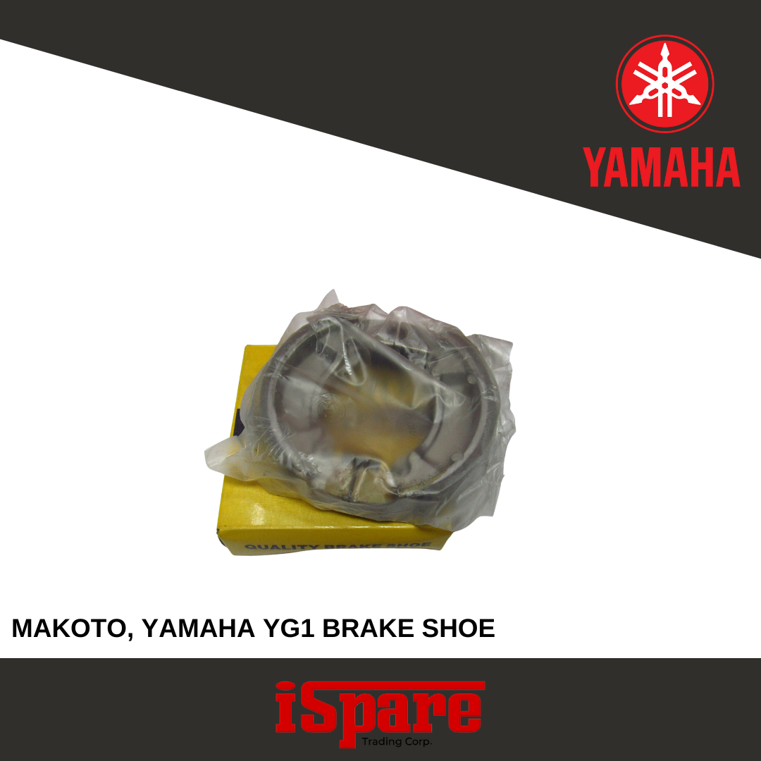 MAKOTO, YAMAHA YG1 FRONT BRAKE SHOE