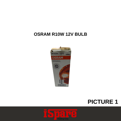 MC BULB-OSRAM-OSR34 (5008) A-4125 WINKER BULB-12V 10W G18 (R-10W)