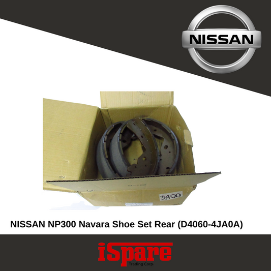 Brake Shoe (D4060-4JA0A) NISSAN NP300 Navara