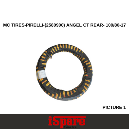 MC TIRES-PIRELLI-(2580900) ANGEL CT REAR- 100/80-17