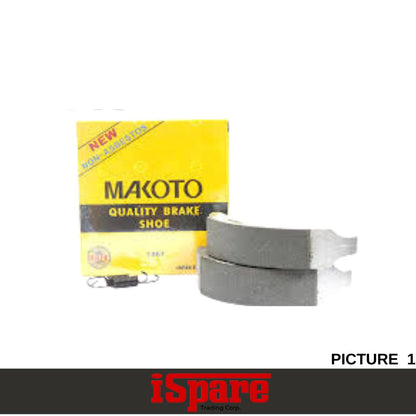 MAKOTO, YAHAMA VEGA NON ASBESTOS BRAKE SHOE