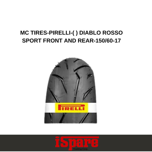MC TIRES-PIRELLI-(2580900) ANGEL CT REAR- 100/80-17