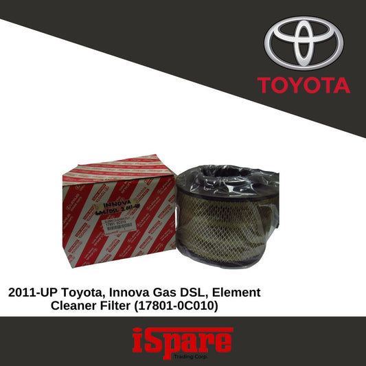 TOYOTA, HILUX GAS DSL 2004-12 17801-0C010 ELEMENT CLEANER FILTER