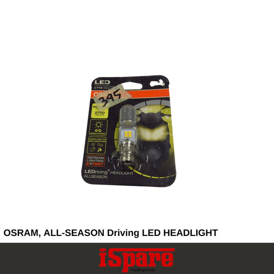 MC BULB-OSRAM-OSR23 (7185CW) PX43T HEADLIGHT BULB-12V 5/6W LED (HS1)