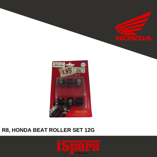 R8, HONDA BEAT ROLLER SET 12G