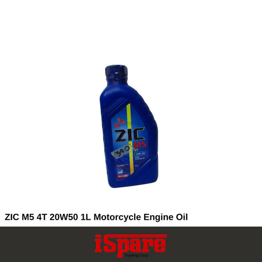 Zic M5 4T 20W50 1L Motorcycle