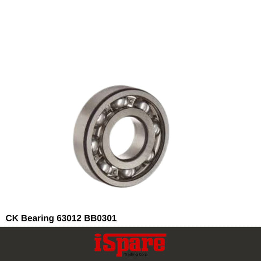 CK Bearing 63012 BB2-0301