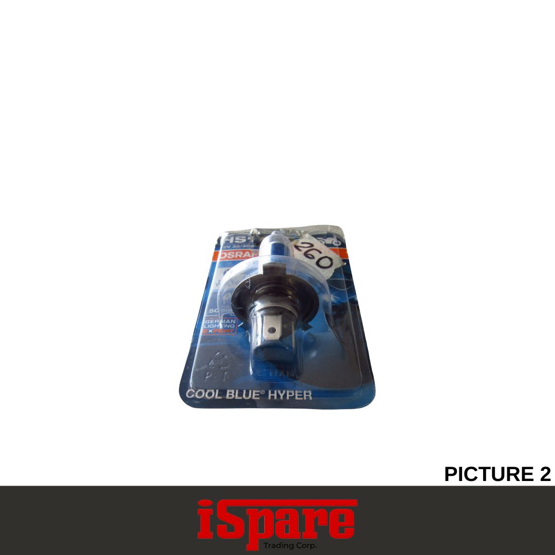 MC BULB-OSRAM-OSR27 (62185CBH-01B-HS1) PX34T COOL BLUE HALOGEN BULB-12V 35/35W (HS1)