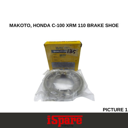 MAKOTO, HONDA C-100 XRM 110 RR BRAKE SHOE