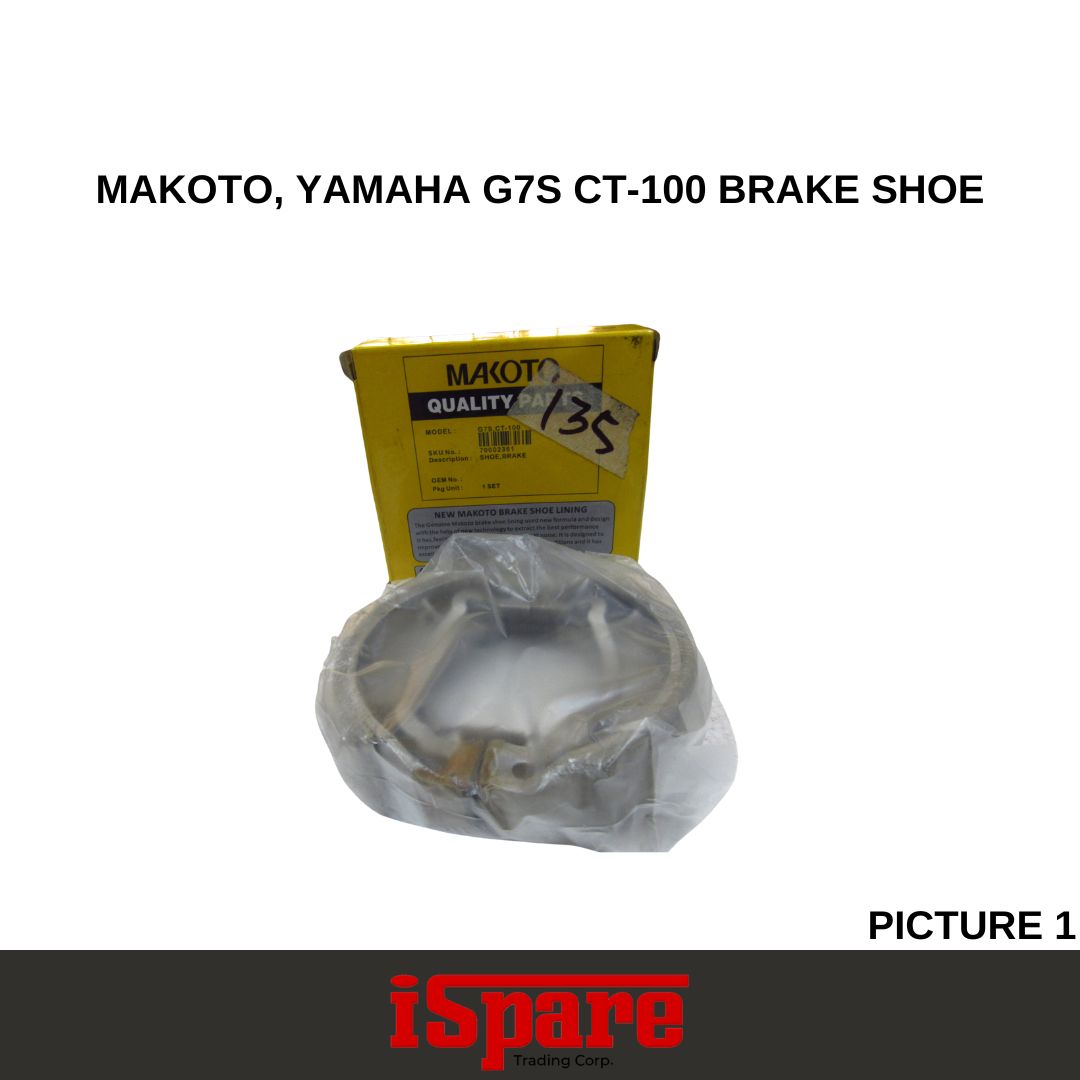 MAKOTO, KAWASKI G7S CT 100 BRAKE SHOE
